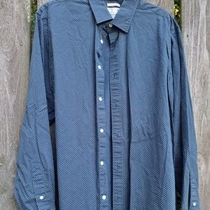 Men's Old Navy Blue Dress Shirt XL